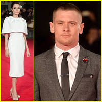 Angelina Jolie Supports Her Star Jack O'Connell at 'Unbroken' UK Premiere